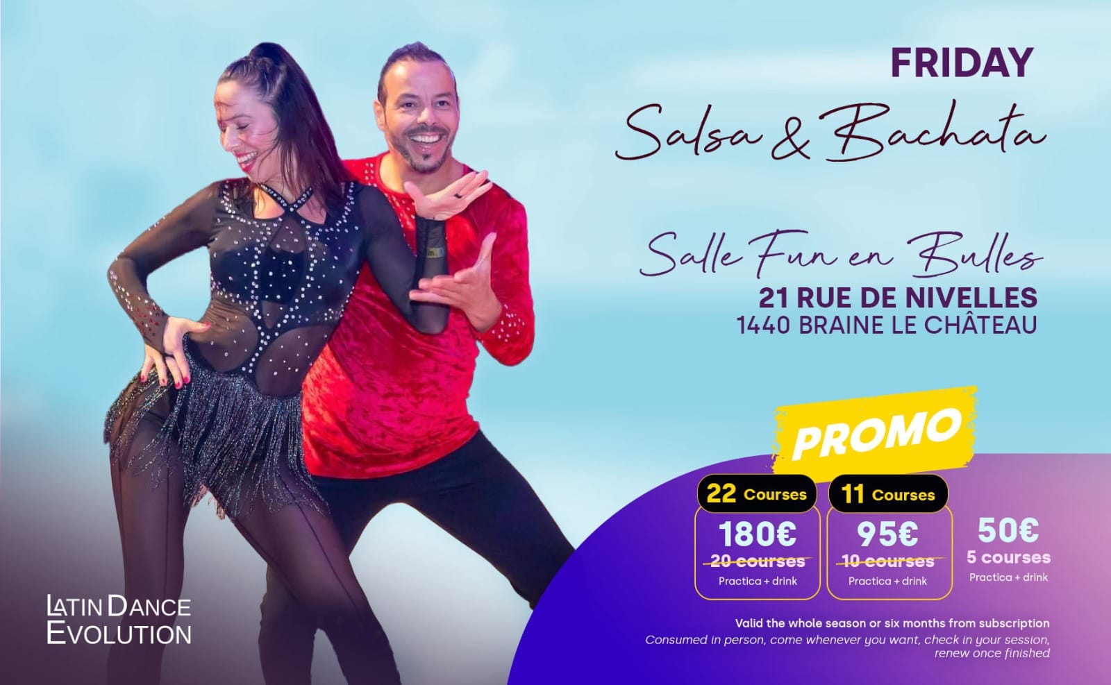 Les vendredis à Braine-le-Château Salsa&Bachata photo